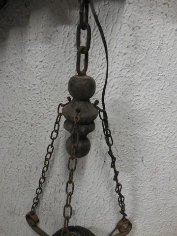 luminaria antiga estilo medieval. - Foto 6