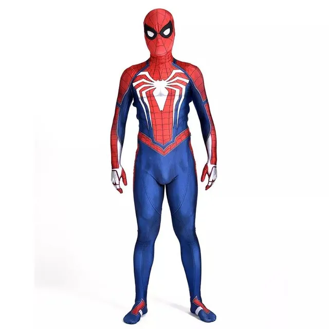 Fantasia homem aranha PS4 infantil nova mascara com olhos 3D