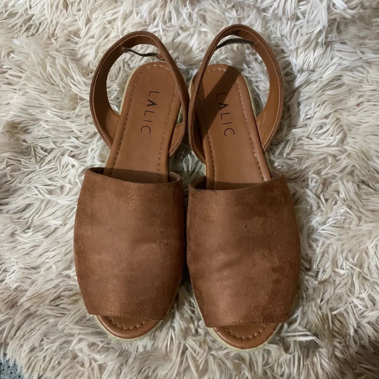 Sandália marrom tamanho 38 - Foto 4