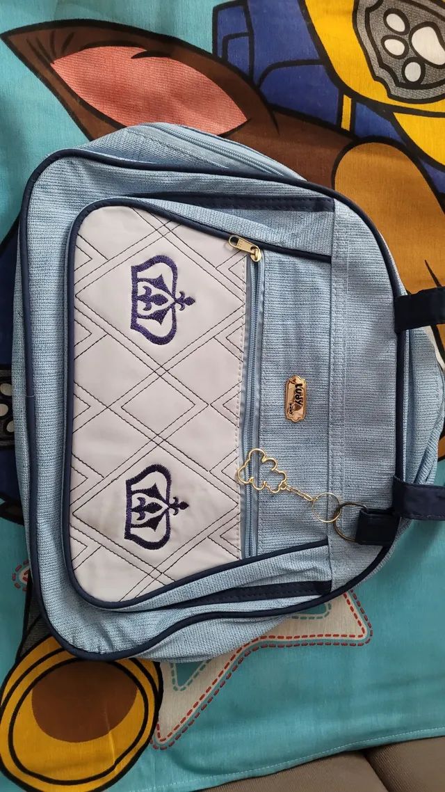 Bolsa maternidade azul - Foto 2