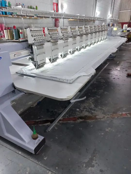 Maquina de Bordar Barudan 12 cabeças 12 agulhas - Foto 3