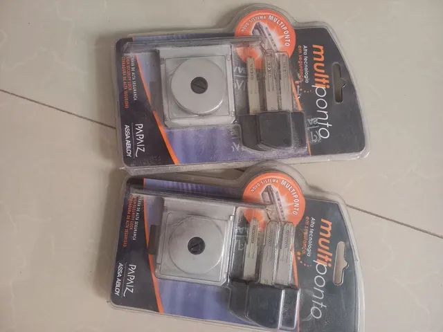 Trava Multiponto Papaiz 141 Cromada - R68<br>* Obs São duas 