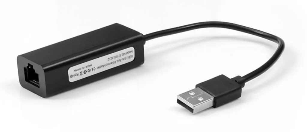 cabo adaptador usb 2.0 x internet rj45 pluscable adp-usblan100bk - Foto 3