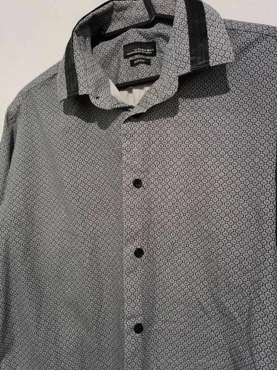 Camisa Zara Slim Fit Masculina