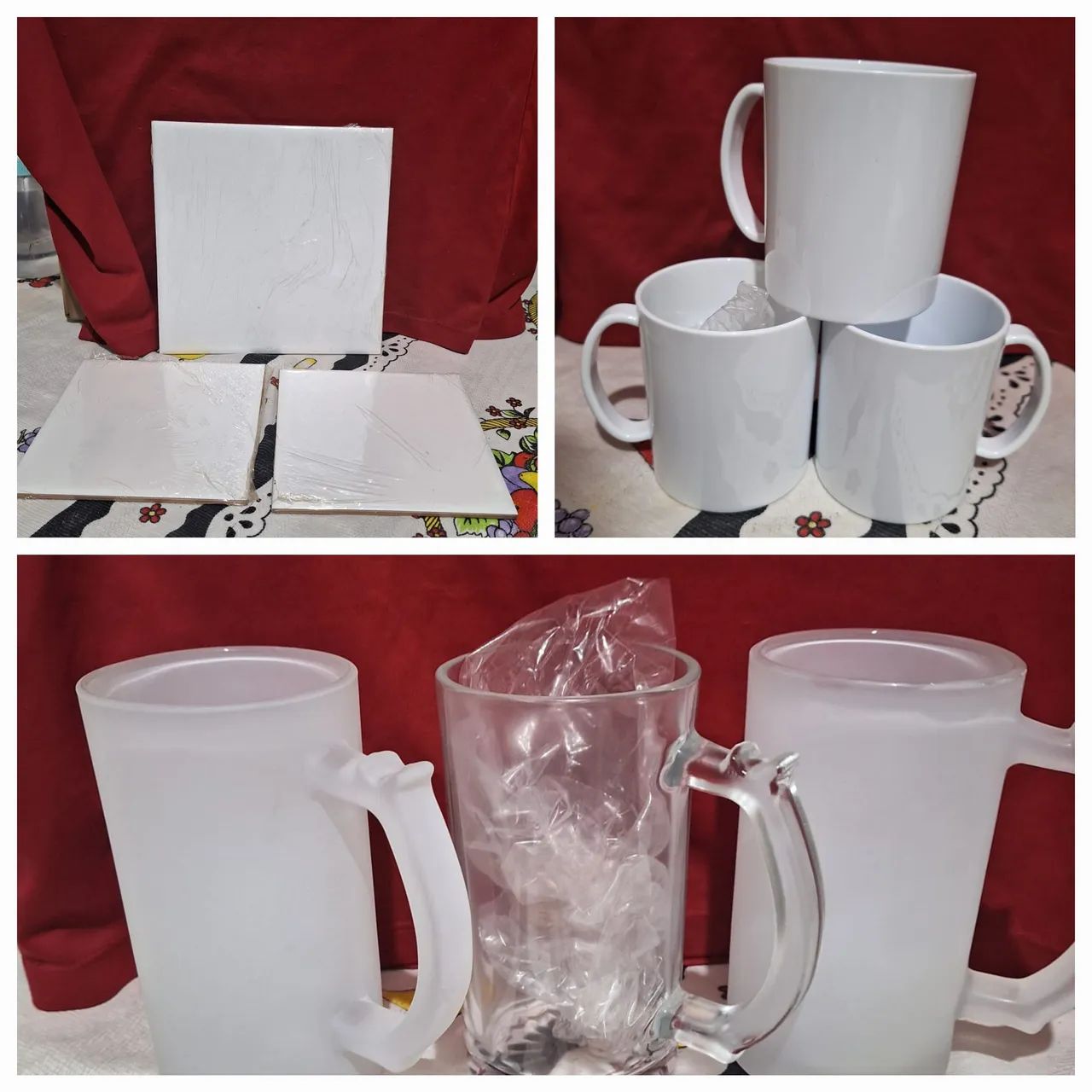 Itens Sublimação. 