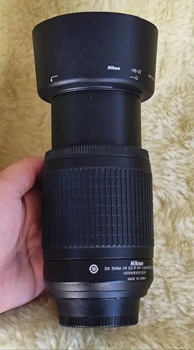 Lente Nikon AF-S Nikkor 55-200mm f/4-5.6G ED DX - Foto 4