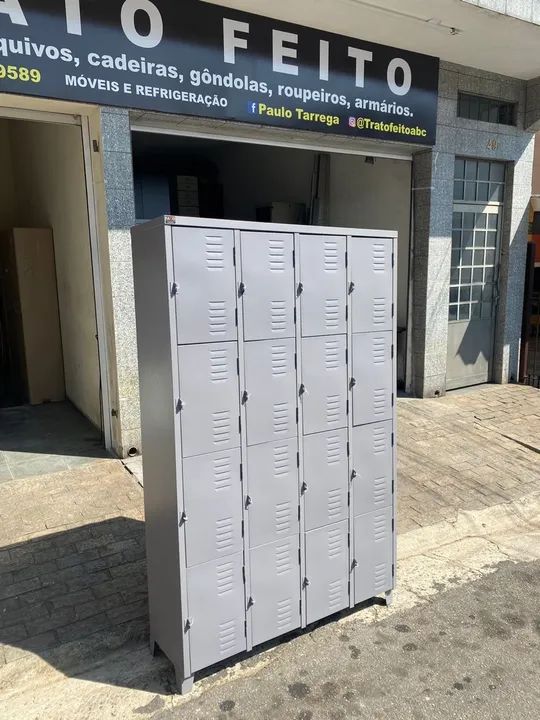 Armário em aço 16 portas  - Foto 3