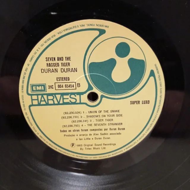 Vinil Duran Duran - Seven and the Ragged Tiger - Foto 5