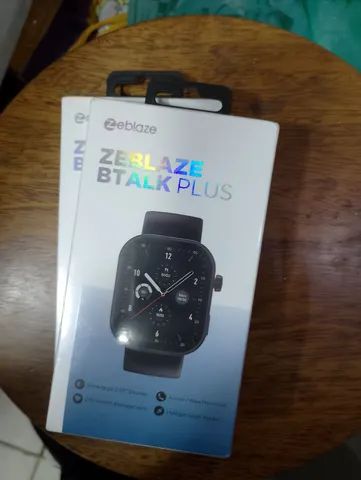 Zeblaze BTalk Plus novo na caixa, todos os cabos e nota fiscal
