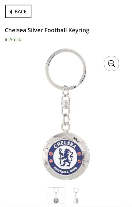 chaveiro original Chelsea oficial