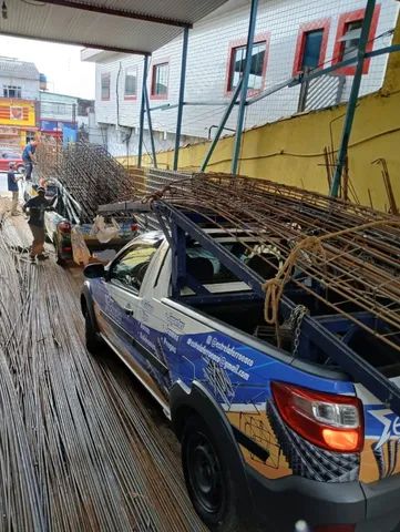 Vigas,colunas,baldrames,brocas com 4 ferros de 10mm 3/8 ferragens para construção - Foto 6