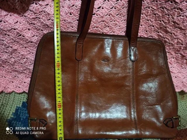 Bolsa pasta    executiva couro - Foto 3