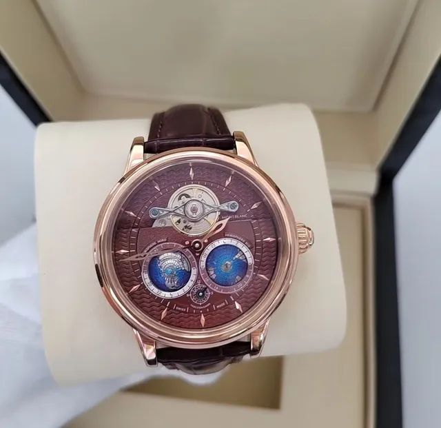 Relogio MontBlanc Planet Automático Rose