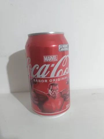 Latinhas: Coleção Marvel Coca Cola 2024 Colossus - Foto 3