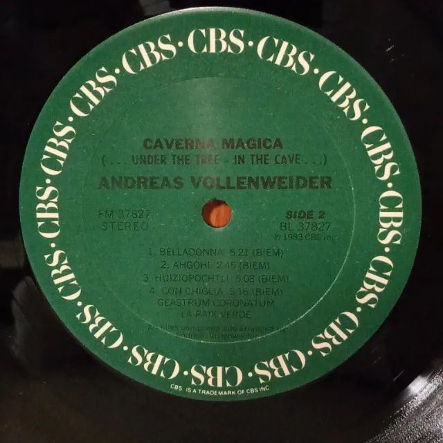 Vinil Andreas Vollenweider - Caverna Magica - Foto 4