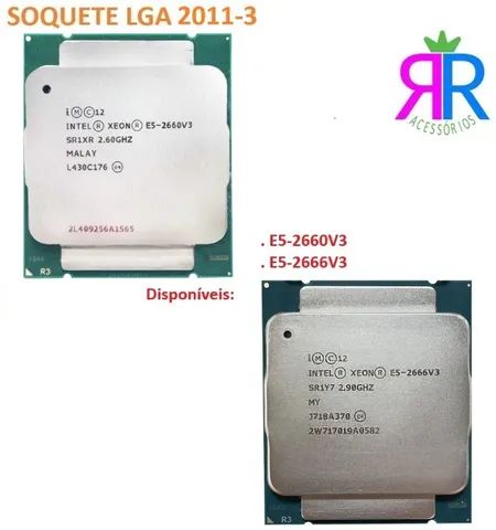 Processadores Intel Xeon: E3-V2/V3 e E5-V3/V4 - A partir de R$ 85,00 - Foto 2