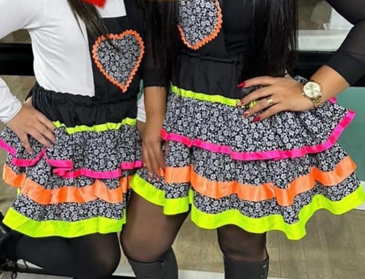 Saias de Festa Junina - Adulto - Tamanhos P, M e G