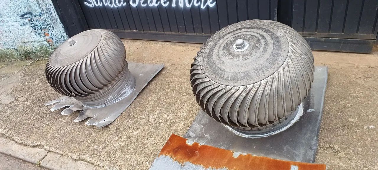 2- Ventiladores eólicos 22 polegadas para telhado /// R$550,00