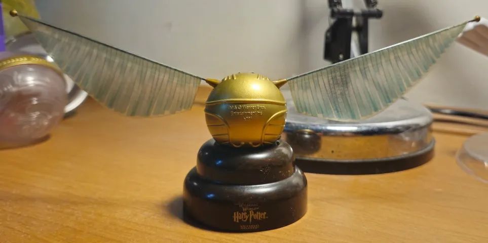 Pomo De Ouro Harry Potter Universal - Raro