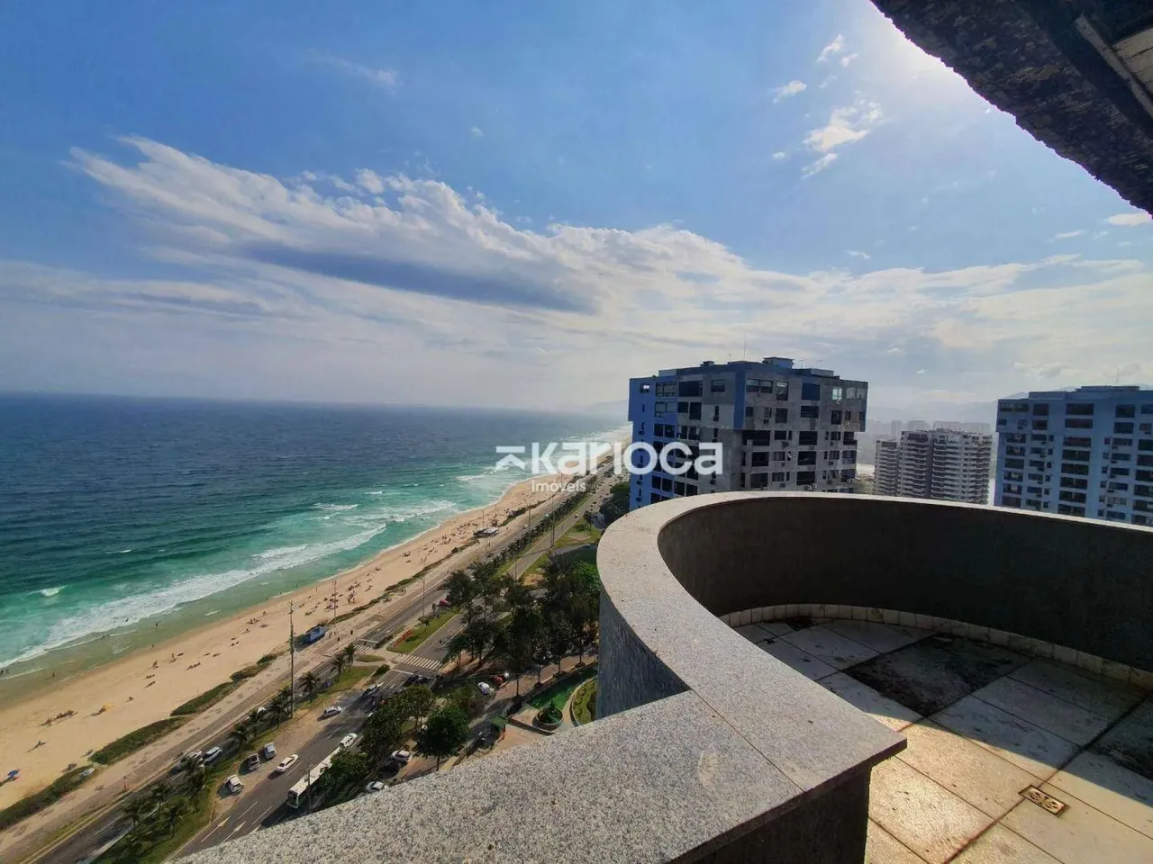 Cobertura com 1 dormitório à venda, 103 m² por R$ 1.400.000 - Avenida Lúcio Costa - Barra