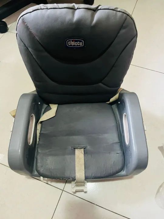 Cadeira alimentação Up To 5 Chicco + Kit Philps Avent 4 Mamadeiras - Foto 2