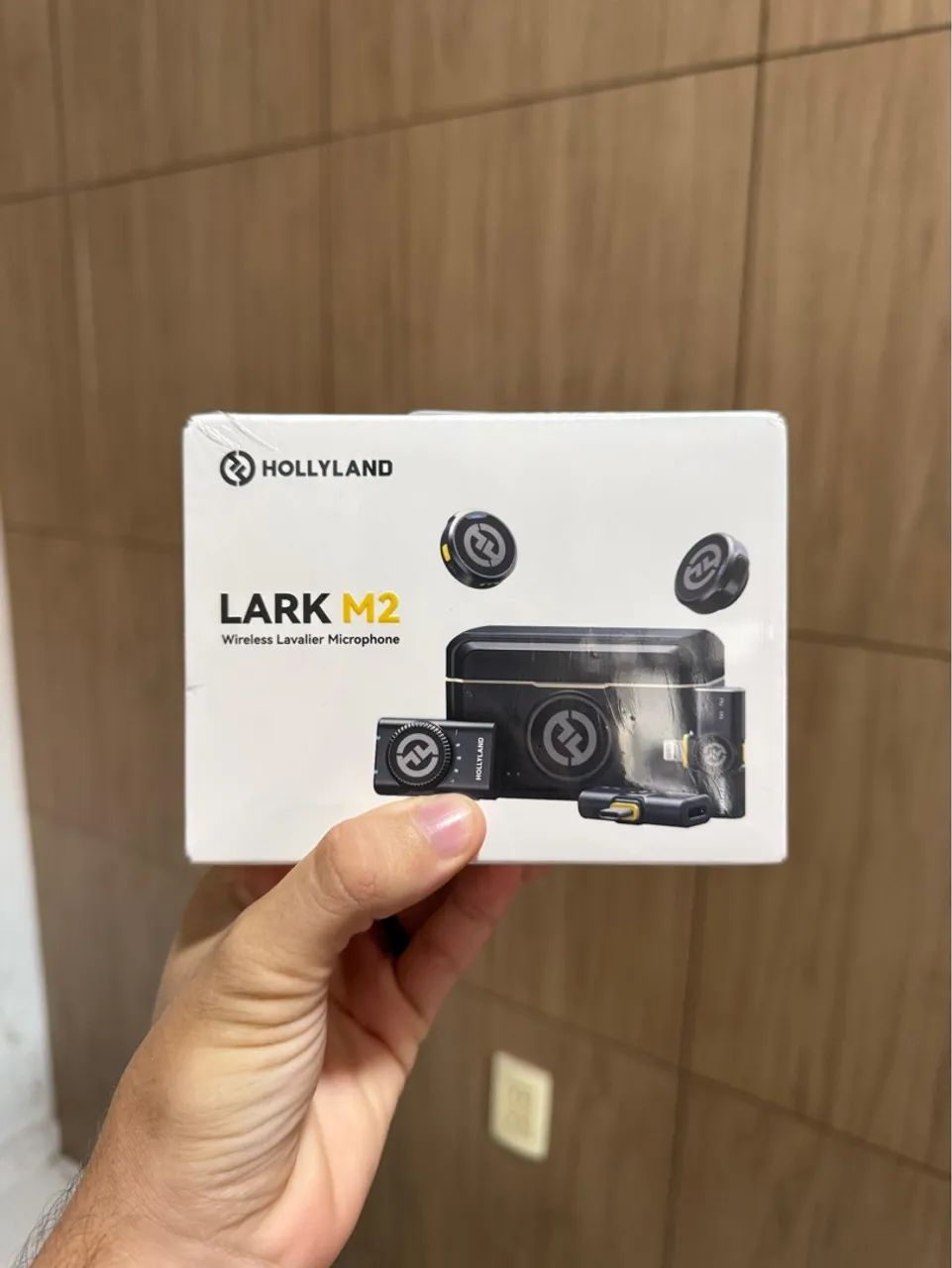 Microfone Wireless Hollyland Lark M2 - Pronta Entrega, Compre Já!