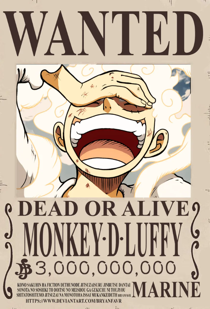 Pôster One Piece - Wanted