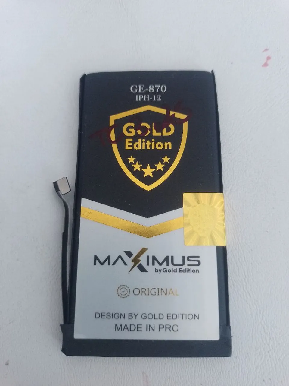 Bateria Original para iPhone 12 - Gold Edition