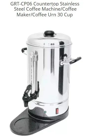 cafeiteira para 30 cafes -nova import.