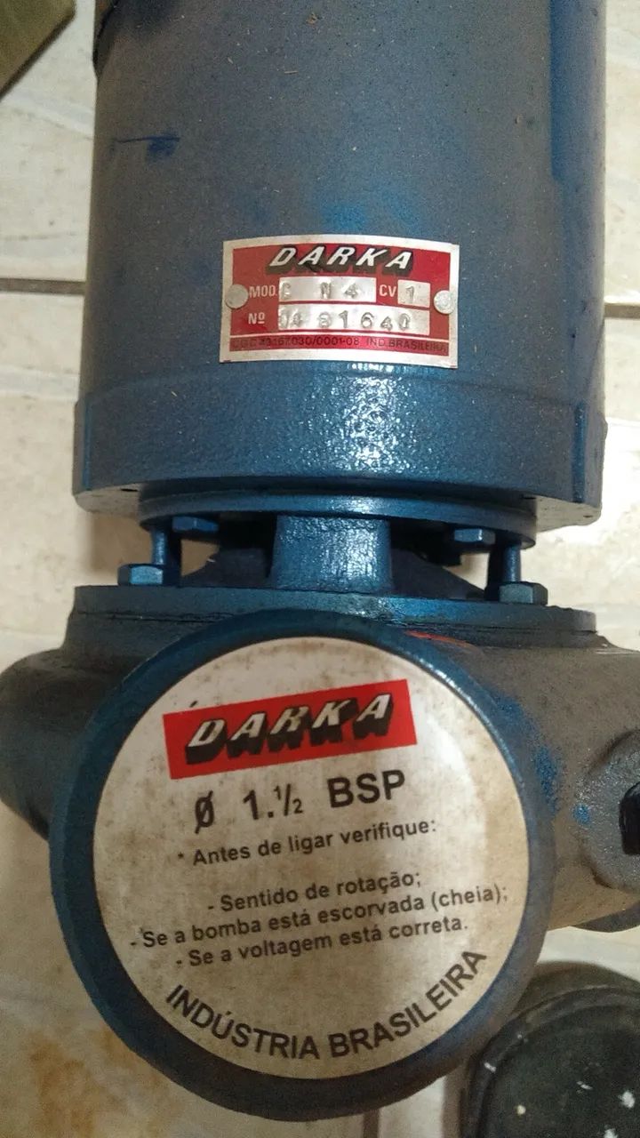 Bomba centrifuga 1 cv trifásica Nova - Foto 2