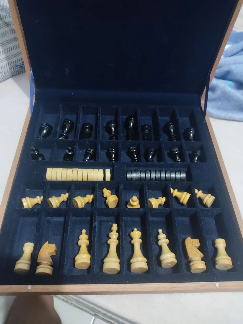 Tabuleiro de xadrez/dama - Foto 6