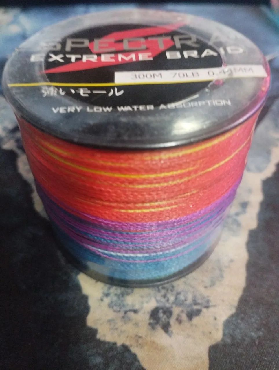 Linha de pesca Spectra extreme braid 300m 70LB  0.44mm - Foto 2