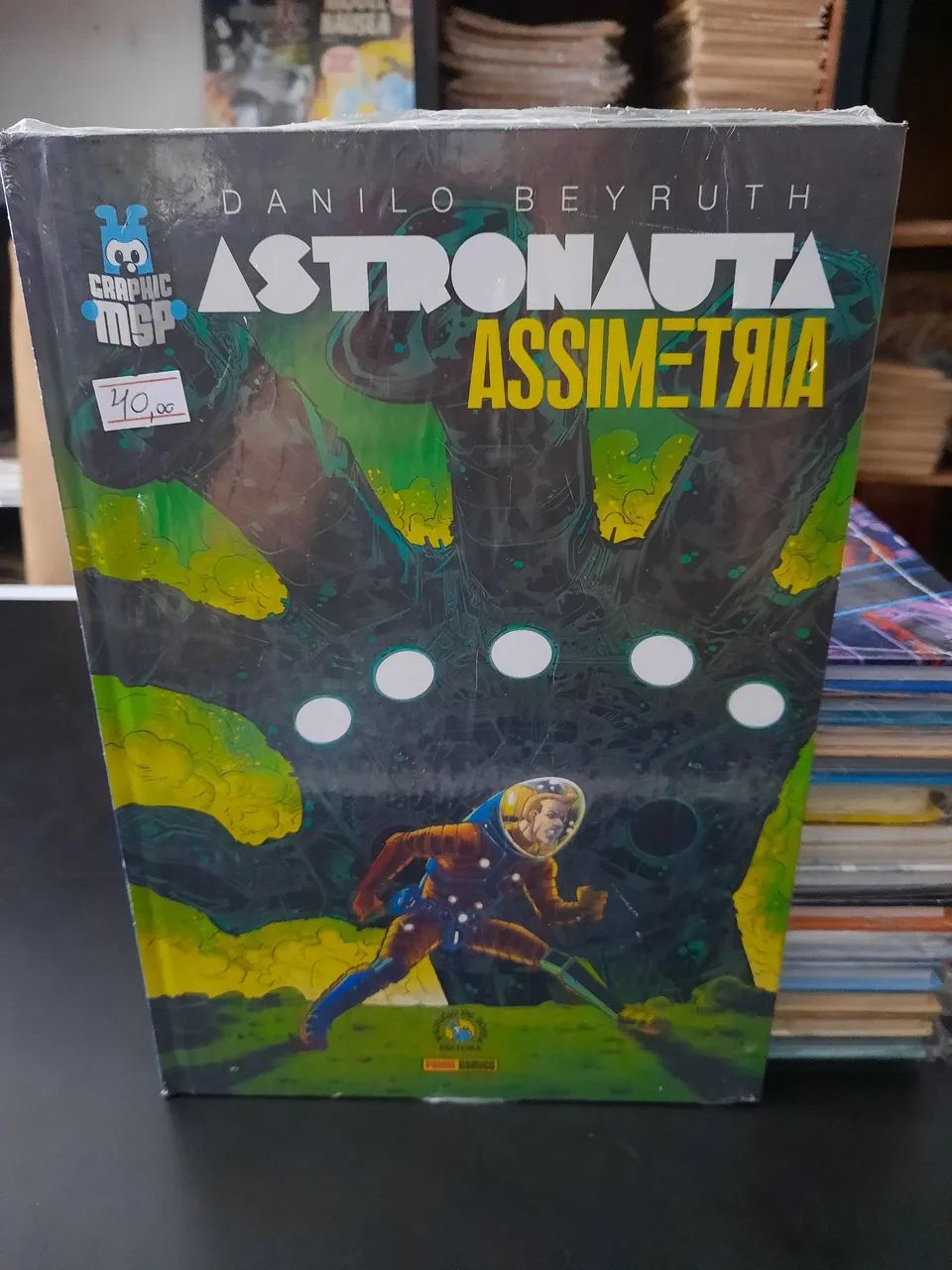 ASTRONAUTA-ASSIMETRIA - graphic msp-editora panini comics(Maurício de Sousa) - Foto 3