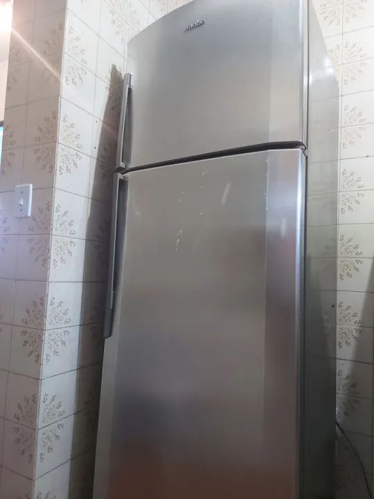 Geladeira Inox Duplex Mabe