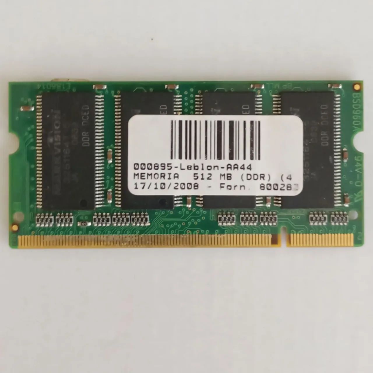 Memória RAM 512MB DDR 400MHz ( Antiga ) ) - Memória RAM - Morada