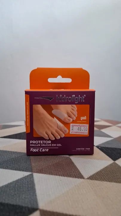 Protetor Hallux Valcus em Gel - Hidrolight