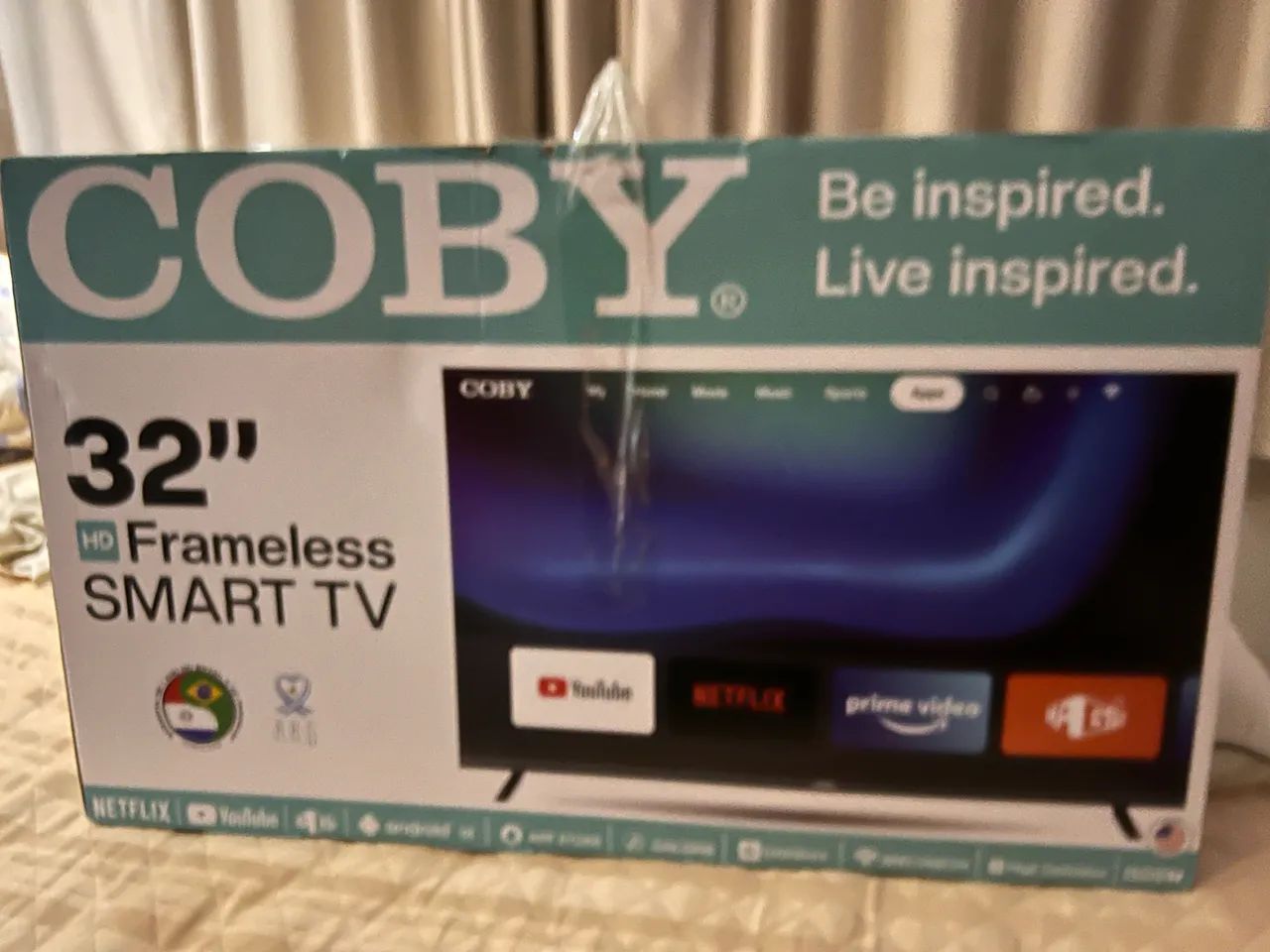 Smart TV Coby 32 Led ANDROID 14 2 controles remoto  - Foto 5