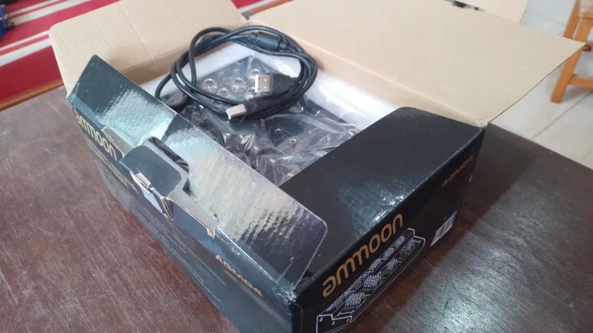 Aammoon AGM04 4-Channel Audio Interface, Digital Audio Mixer64318195808003124