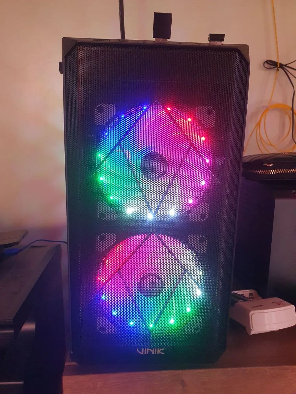 PC gamer i7 7700, 16 GB RAM, SSD256 GB, HD 1TB, placa de vídeo RTX