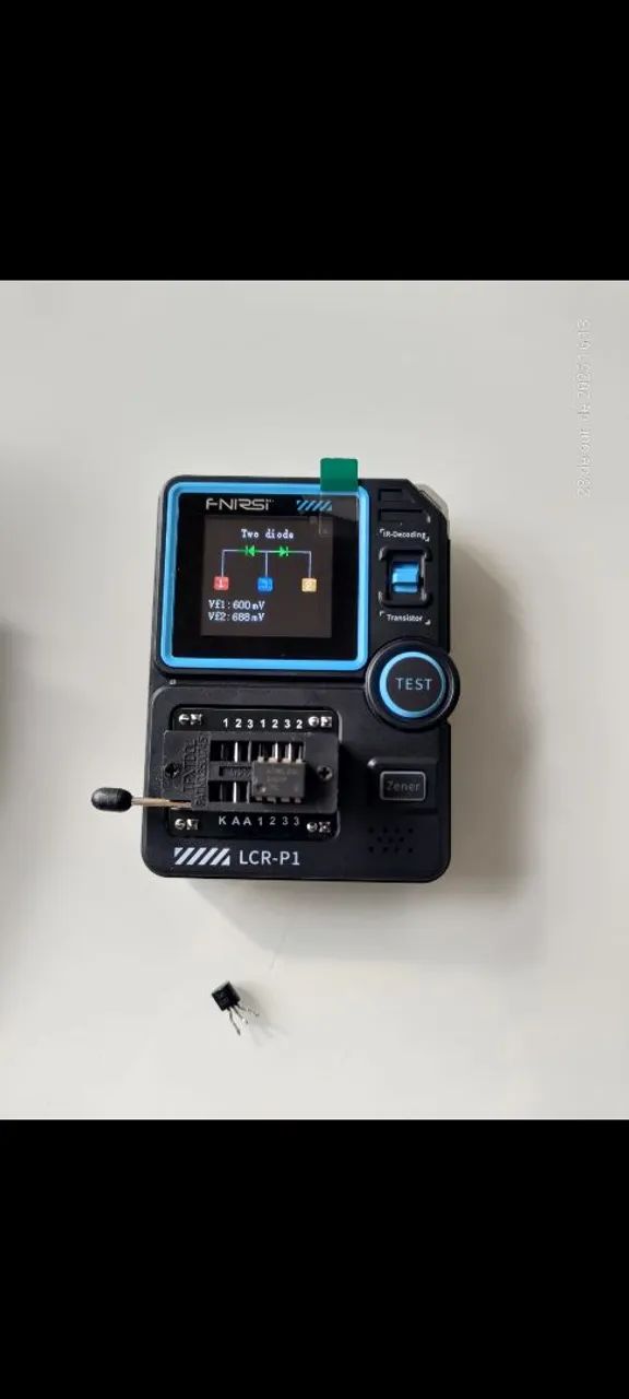 Testador de componentes FNIRSI LCR-P1 Produto Novo  - Foto 4