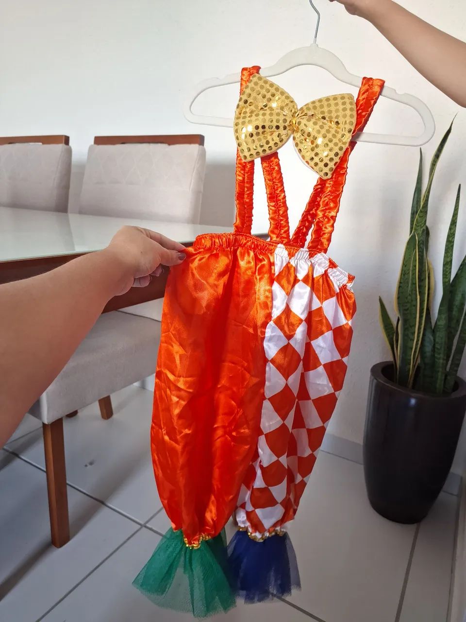 Fantasia de Palhaço Infantil Completa - Foto 6