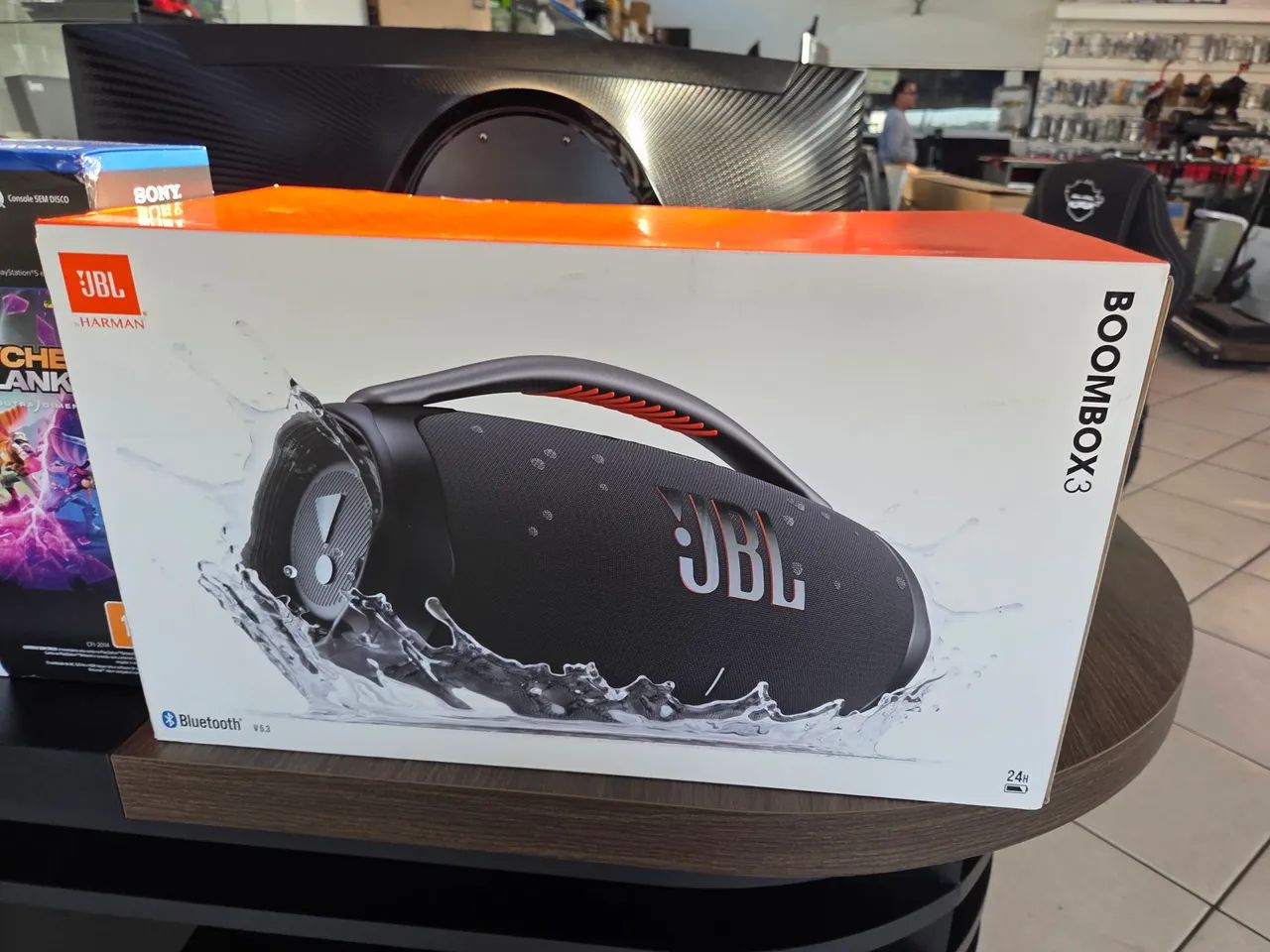 JBL Boombox 3 Original Nova Lacrada Com Garantia  - Foto 3