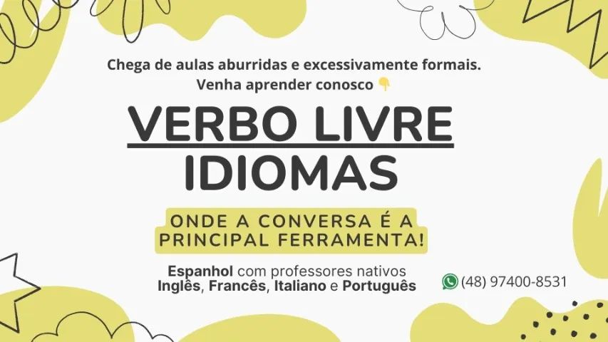 VERBO LIVRE IDIOMAS