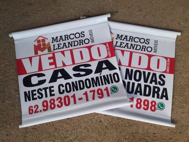 Banners de Vende-se e Aluga-se em lonas - Foto 4