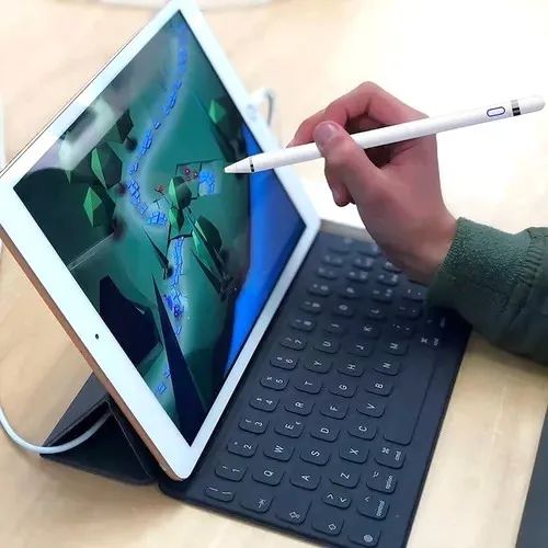 Caneta Stylus Touch Screen com Ponta Fina para Escrita e Desenho em iOs e Android - Foto 3
