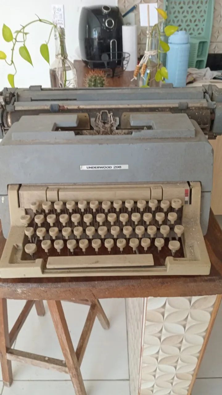 Máquina de datilografia 