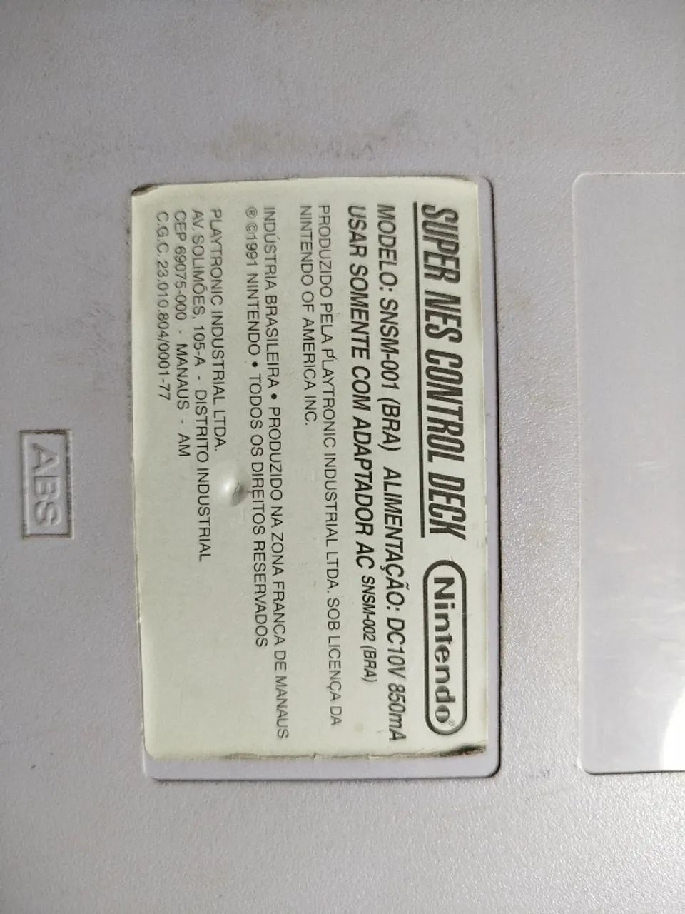 Super Nintendo - Bom estado - Apenas o console - Foto 3