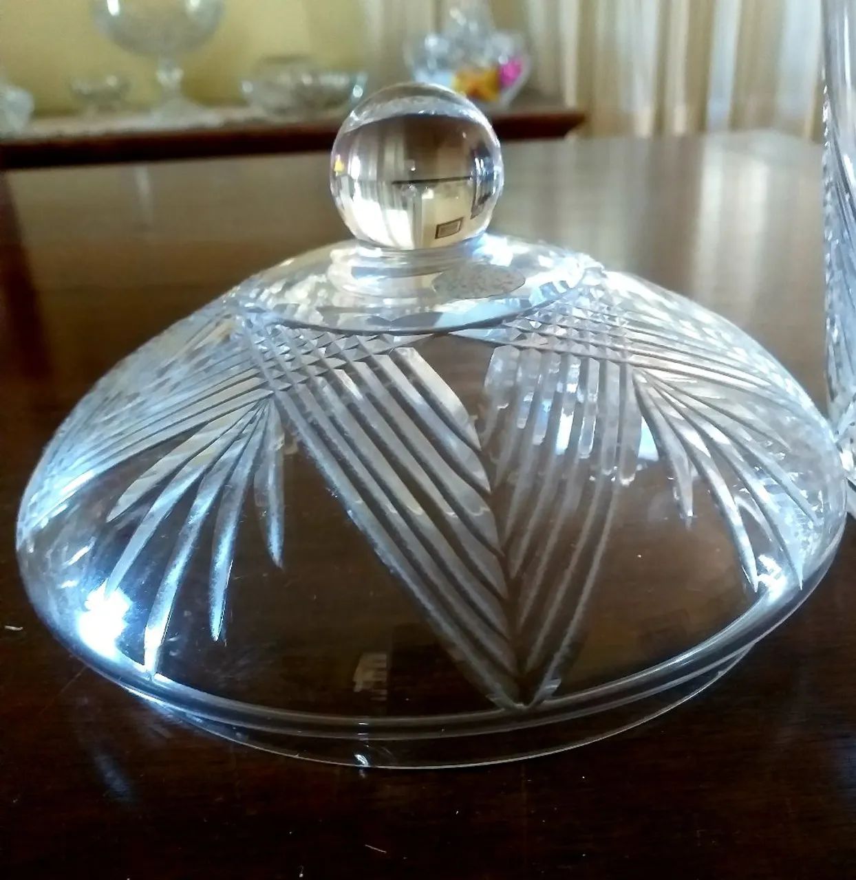 Compoteira Cristal lapidado - Foto 5