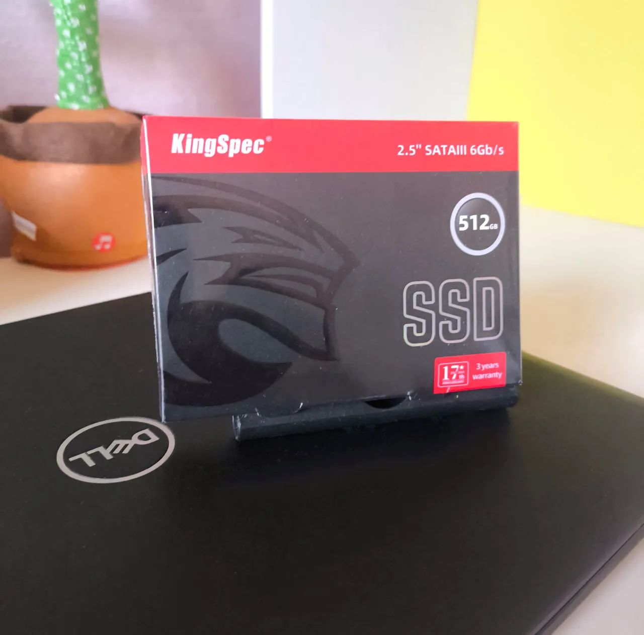 SSD kingSpec Sata III 512GB: velocidade até 570 MB/s
