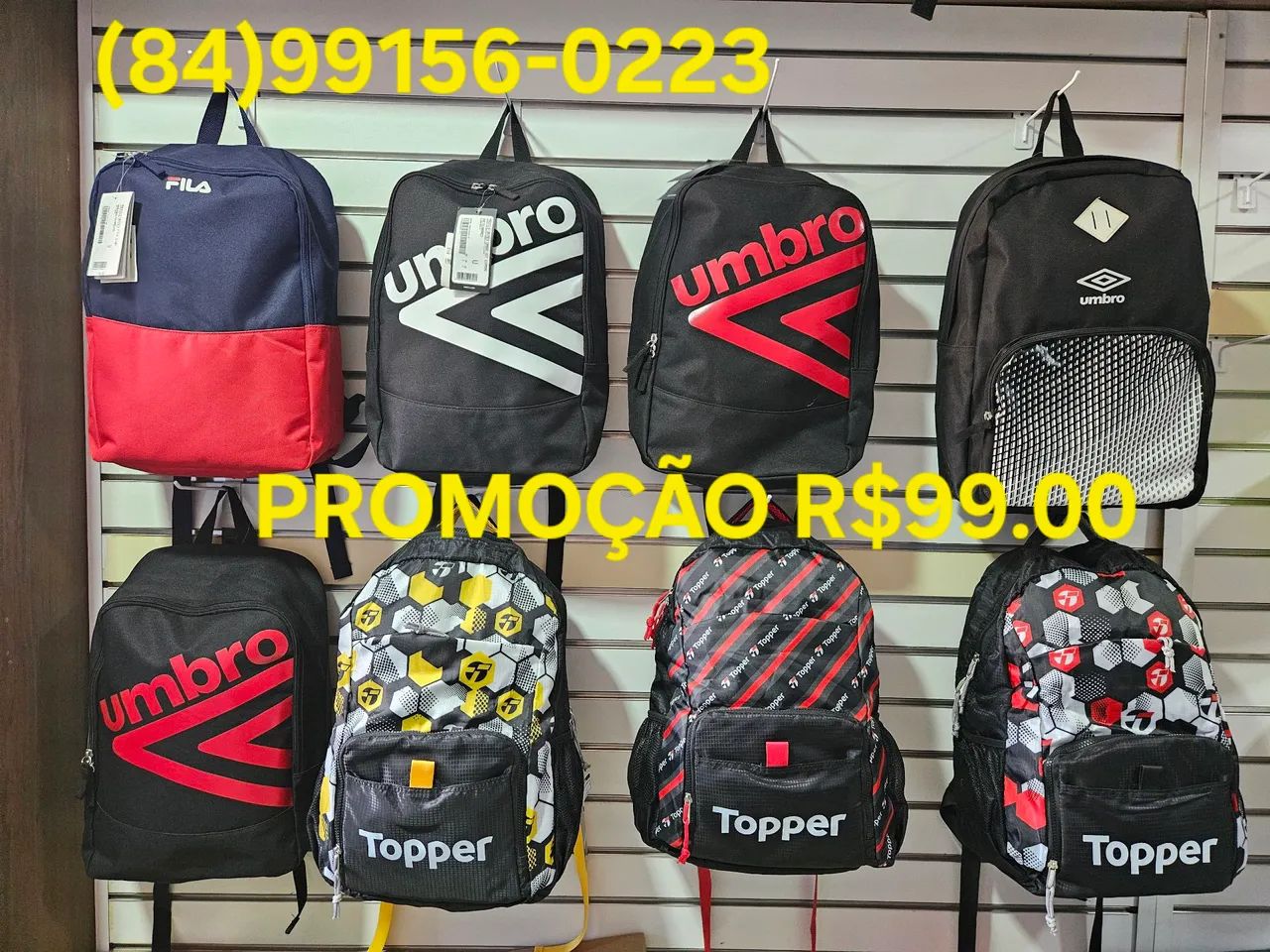 Mochilas escolares originais - Promoção imperdível!